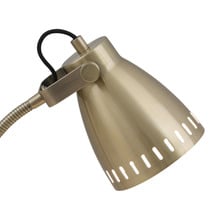 Alpha Plated Metal Desk Lamp